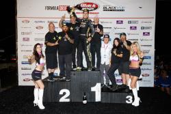 Papadakis Racing celebrated Fredric Aasbo's 10th career win in Montreal in July 2017