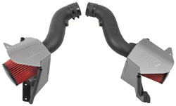 The AEM Cold Air Intake includes provisions for the MAF sensors and PCV hoses