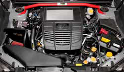 Reduce chassis flex in the VA WRX & VA WRX STi with an AEM strut bar
